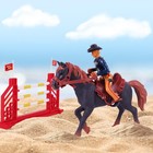 Peagprav Western Rodeo Horse Toys For Girls And Boys - Cowboy Dodeo With West   