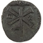 350-353 Ad Magnentius Roman Empire Centenionalis Amiens Chi-rho Vf