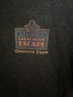 Universal Studios Great Movie Escape Ride Opening Team T Shirt Large
