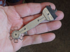Very Nice  Vintage Firestone Spark Plug Gapping Tool  4  Long