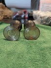 Vtg Sterling Silver Salt And Pepper Shakers Each 2    High Non-weighted - 15 4g