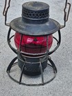 Dressel Arlington Nj Railroad Lantern Southern Pacific With Red Globe