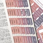  Bible Tabs 75 Tabs Bible Study Supplies bible Tabs For Women   Sunset Shades