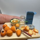 Dollhouse Miniature Artisan Made Ooak Orange Marmalade Display 1 12 Scale 