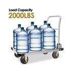 Platform Truck Heavy Duty Push Cart Dolly With 2000 Lbs Capacity Foldable Mov   
