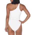 Norma Kamali One Shoulder Mio Swimsuit   Size M