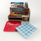 Melissa   Doug Slice   Stack Sandwich Counter Pretend Play Set Wooden Food Drink