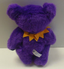 8  Purple Jointed Grateful Dead Plush Bear With Tags 1990 Liquid Blue