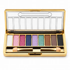 9 Colors Glitter Eyeshadow Palette   Makeup Cosmetic Brush Small Set