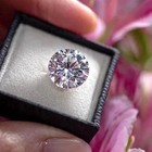 4 00 Ct Round Cut Lab Grown Cvd Diamond Natural D Color Vvs1 Certified