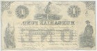 Hungary 1852  1 Dollar Note  Hungarian Fund Bond Kossuth P-s136  Rare Au  N025