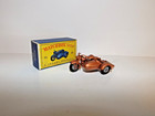 Matchbox Regular Wheel No  66-b Herley-davidson Motorcycle And Sidcar Mib