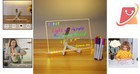Acrylic Light Up Dry Erase Board 11 8x7 9  Message Doodle White Note