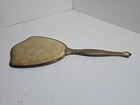 Vintage Brass Handheld Vanity Mirror Ornate Victorian 13 5  Long Hand Accessory