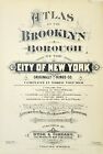 1899 Brooklyn Map Ralph Flatlands Paerdegat Basin F G J K 75th - 91st Plate 29   