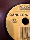 Yaley Candle Wicking Bleached Spool 50 Yards Not Full Roll Making Supplies  112 