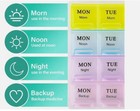 Large Medicine Organizer Cases For Vitamins Weekly Pill Organizer 2 Times A Day 