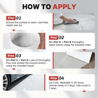 Epoxy Garage Floor Paint Kit With Colored Sand  10-15 Sq Ft 
