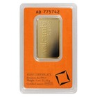 1 Oz Gold Valcambi Suisse  9999 Fine Bar With Assay Card