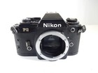 Vintage Working Nikon Fg Black 35mm Film Slr Camera Body