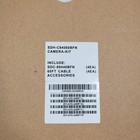 Lot Of 4 Samsung Sdc-89440bfn Indoor outdoor Video Security Camera 60ft Cables