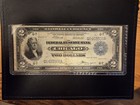 Fr  767 1918  2 Federal Reserve  battleship  chicago Bank Note Choice Fine sharp