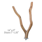 Large Manzanita Parrot Perch 14 x 9    Diameter  1 00 -1 25    0525-bp3