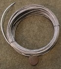 Antique Vintage Belgium Wire Rustproof Metal Tag Repurpose Steampunk Hanging