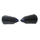 Carbon Fiber Hand Grips Guard Windshield For Harley Touring Road King Flhtk Fltr