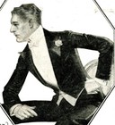 1919 Original Arrow Evening Shirt Ad  Jc Leyendecker Art  Seated Man In Tuxedo