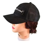 Uncomplicated Tiege Hanley Men s Skin Care Mesh Snapback Black Cap Hat