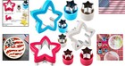 Star Cookie Cutters Set 9 Pieces Shaped Biscuit Fondant Cake Cheese Molds