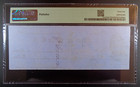 1862 Confederate States Navy Check  Signed W w j  Kelly  Pmg Chef 45 