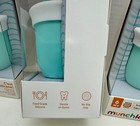 Lot Of 3 Munchkin C   est Silicone 4 Oz Toddler Training Cup 6m  Mint
