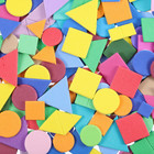 1000 Pieces Foam Shape Stickers Self Adhesive Felt Shape For Kids Crafts Mini Ar