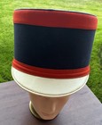 New York Knicks Vintage Marching Band Hat Blue And Orange