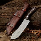 Chef Knife 7 In Damascus Chef  Knife Best Kitchen Knives 2023 With Sheath