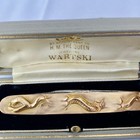 Antique Wartski Jewelers Victorian 10k Gold Snake Breaking Through Pocket Knife