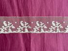 Magnificent Antique  Handmade Valenciennes Bobbin Lace Edging  103cm By 5cm L2