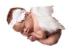 Newborn Baby Photography Props Angel Feather Wings Set White