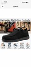 Larnmern Mens Steel Toe Work Shoes Slip On Black Comfort Safety Sneakers 9 5 W