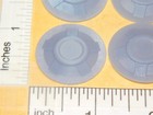 Set 4 Structo 3d Printed Plastic Replacement 1-1 16  Hubcap Toy Parts Stp-038