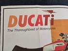 Rare 22  X 25 1 2  Ducati Mark 3 D 250 350 450 Motorcycle Ad Original 