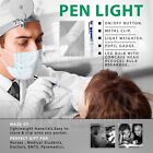 6 Pcs Reusable White Led Pen Light Set With Pupil Gauge For Medical Diagnostics