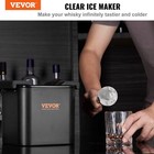 Crystal Clear Ice Ball Maker 2 36  Ice Sphere Maker With Storage Bag   Ice Clamp