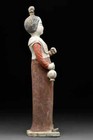 Rare Museum Acquired Ancient Chinese Tang Dynasty Figurine  Tl Tested