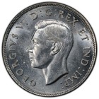 Canada  1947 George Vi Fifty Cents  50 Cents  Cr  Pcgs Ms 62  Mintage 424 885 