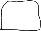 Front And Rear Door Rubber Seal Gasket Weatherstrip Molding For Honda Civic Seda