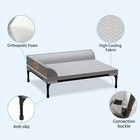 Elevated Cooling Dog Bed  Orthopedic Pet Bed For Large Dogs  Size  42  30  7 