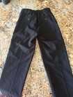 Calvin Klein Boys Dress Pants Size 6 Regular Black Straight Leg School Uniform
